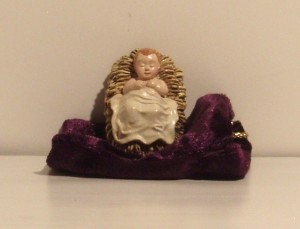 Baby Jesus Figurine In Bag - True Gift of Christmas